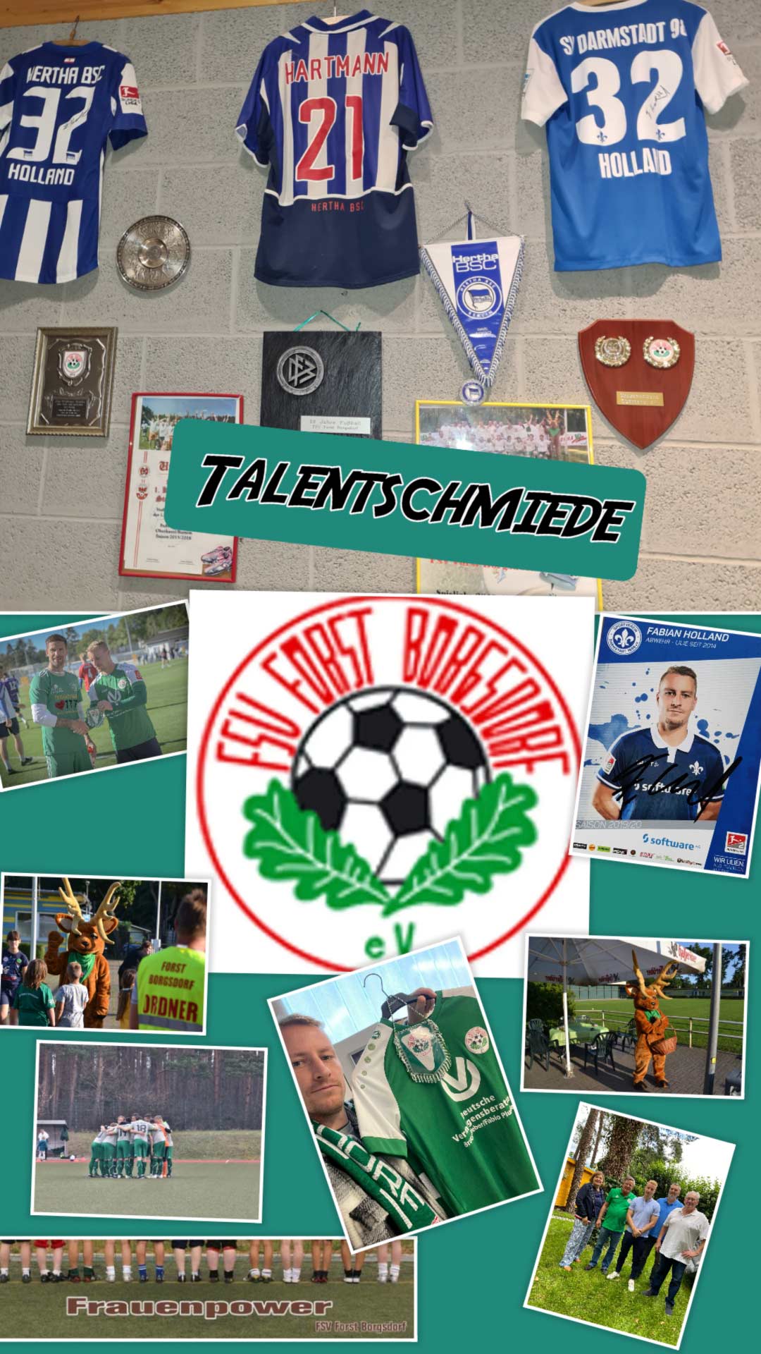 Aktuelle Traningszeiten vom FSV Forst Borgsdorf e.V.